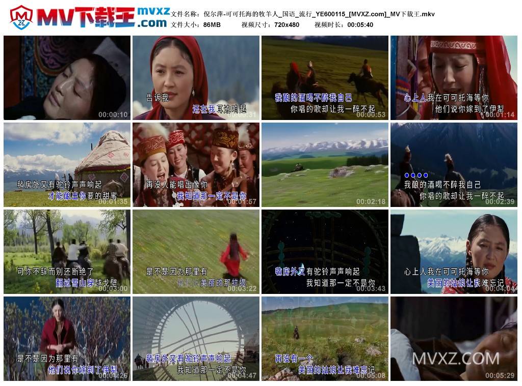 倪尔萍-可可托海的牧羊人_国语_流行_YE600115